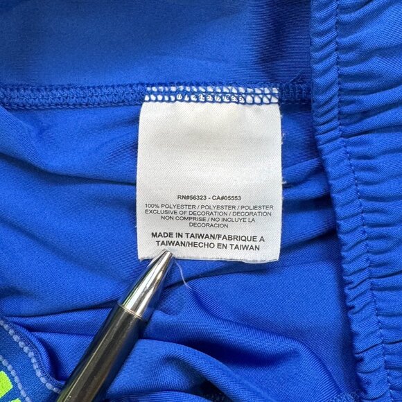 Nike Dri Fit Basketball Shorts Mens Size M Blue Elastic Waist Inner Drawstring - Picture 7 of 13